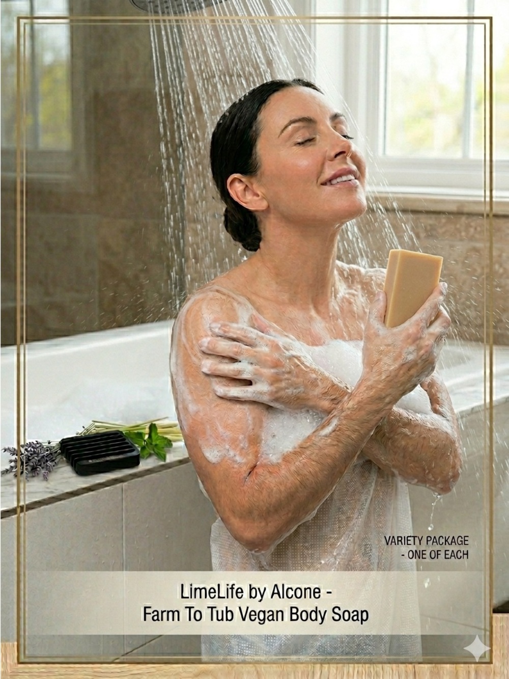 LIMELIFE BY ALCONE Soap And Joy Collection 3-Piece Vegan Body Soap Gift Set - Picture 7 of 7